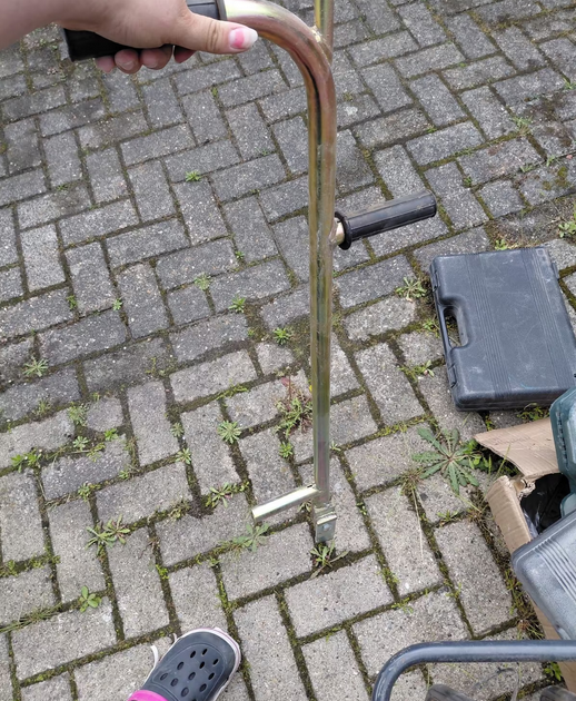 Richteisen für Pflaster